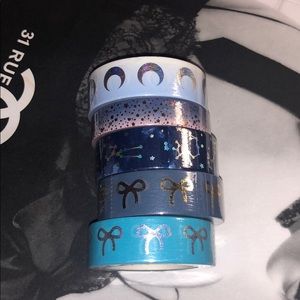 Brand New GALAXY COLLECTION Washi Tape Set (5pcs)